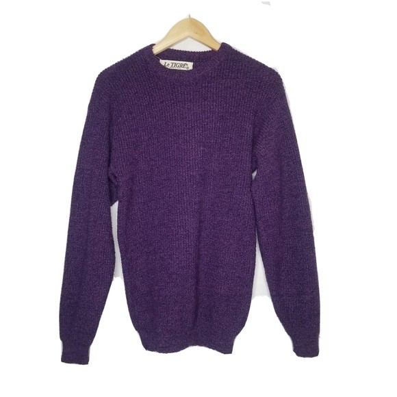 Le Tigre Other - Le Tigre Purple Sweater Pullover Men's USA Size Medium